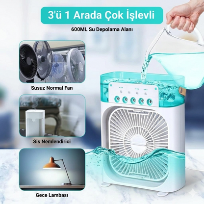 Buz Hazneli Nemlendirici Vantilatör